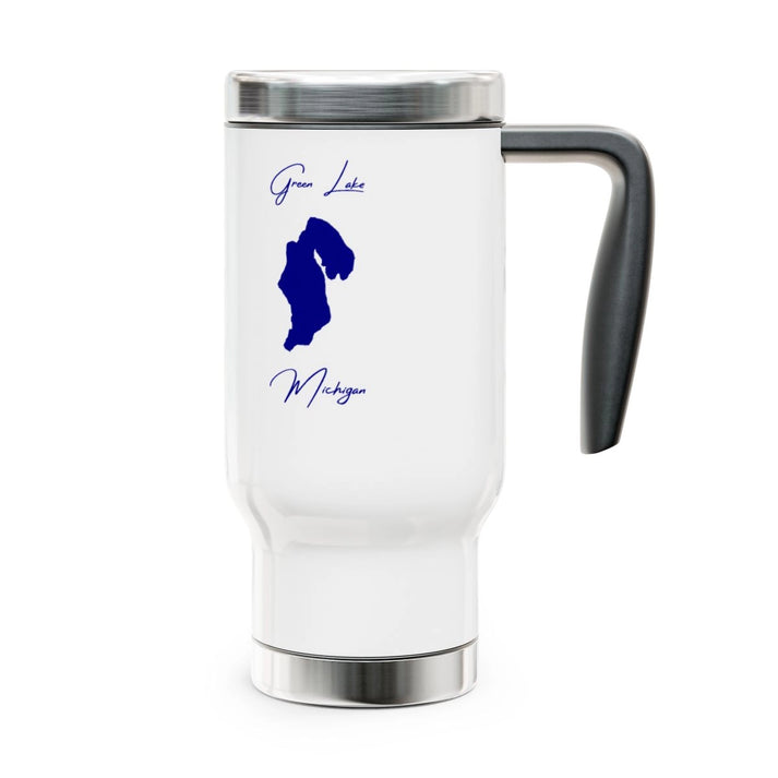 Michigan  Green  Lake  Travel  Mug  other  position  view  from  right  14oz.webp