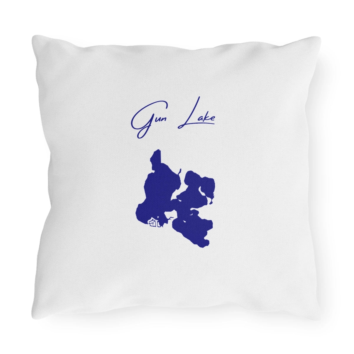 Michigan  Gun  Lake  Outdoor  Pillow  back  position  view  from  back  16  x  16.webp