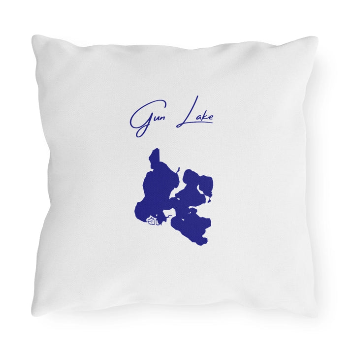 Michigan  Gun  Lake  Outdoor  Pillow  back  position  view  from  back  16  x  16.webp