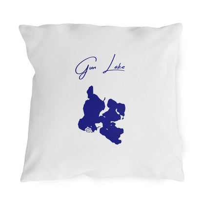 Michigan  Gun  Lake  Outdoor  Pillow  front  position  view  from  front  18  x  18.webp