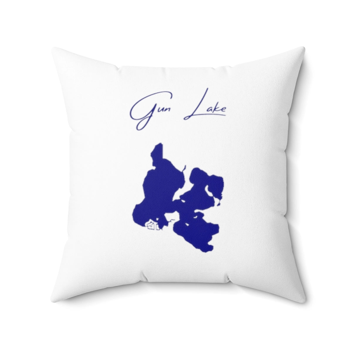 Michigan  Gun  Lake  Pillow  front  position  view  from  back  20  x  20.webp