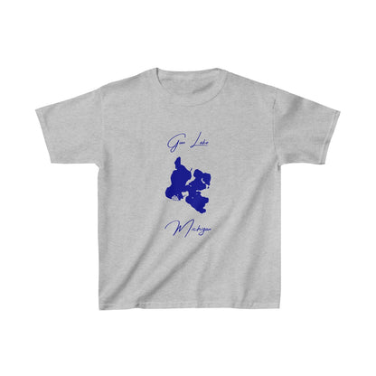 Michigan  Gun  Lake  Youth  T-shirt  front  position  view  from  front  sport  grey.webp