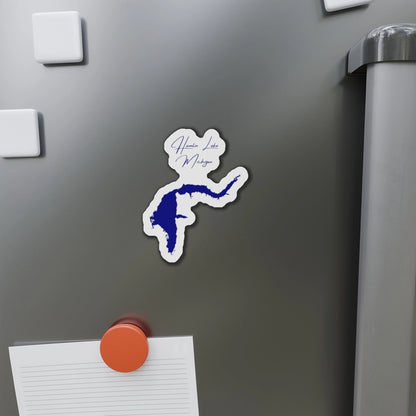 Michigan  Hamlin  Lake  Die  Cut  Magnet  front  position  view  from  context-1  4  x  4.webp