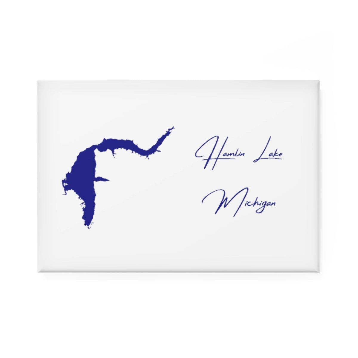 Michigan  Hamlin  Lake  Magnet  front  position  view  from  front  2  x  3.webp