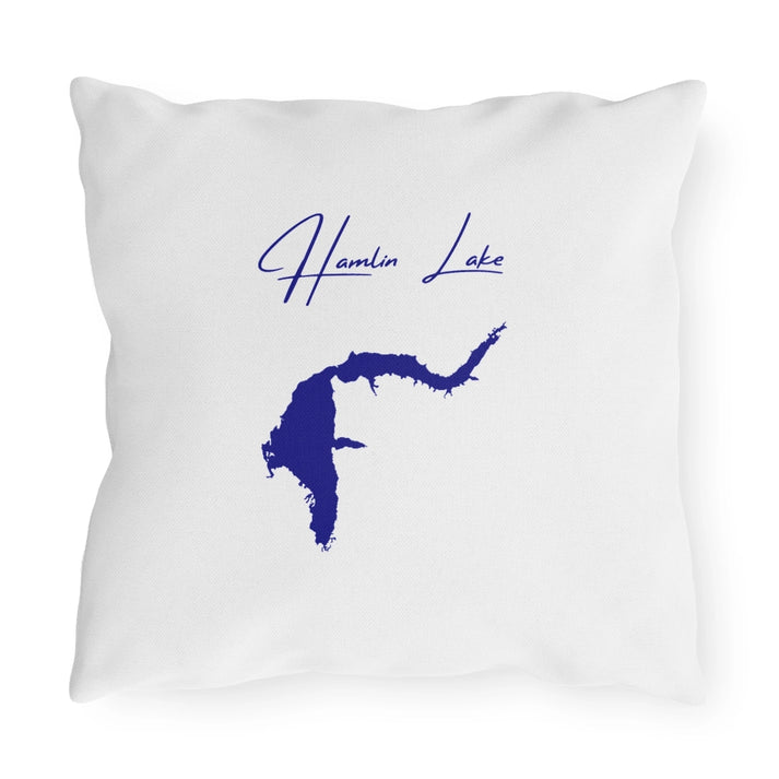 Michigan  Hamlin  Lake  Outdoor  Pillow  back  position  view  from  back  16  x  16.webp