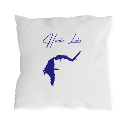 Michigan  Hamlin  Lake  Outdoor  Pillow  back  position  view  from  back  18  x  18.webp