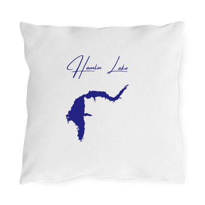 Michigan  Hamlin  Lake  Outdoor  Pillow  front  position  view  from  front  16  x  16.webp