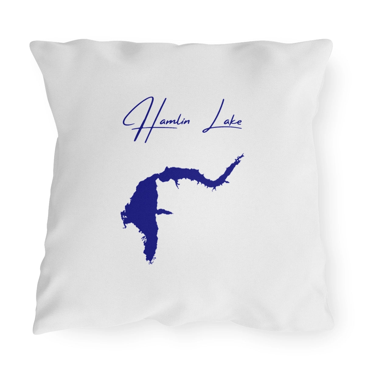 Michigan  Hamlin  Lake  Outdoor  Pillow  front  position  view  from  front  20  x  20.webp