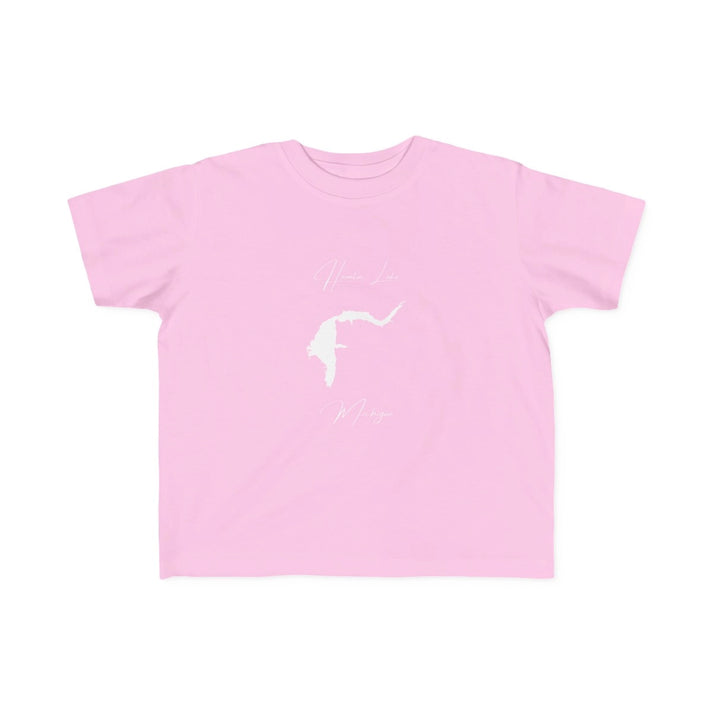 Michigan  Hamlin  Lake  Toddler  T-shirt  front  position  view  from  front  pink.webp