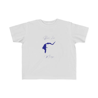 Michigan  Hamlin  Lake  Toddler  T-shirt  front  position  view  from  front  silver.webp