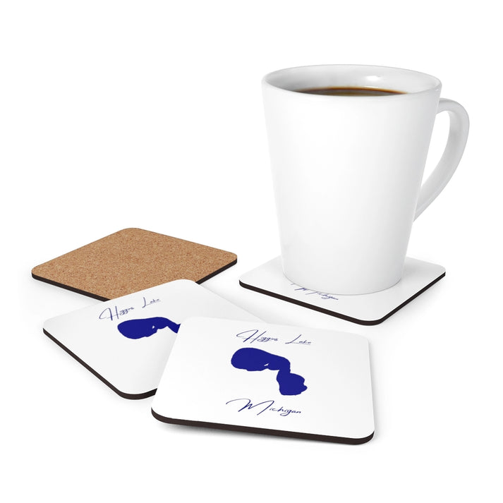 Michigan  Higgins  Lake  Coaster  Set  front  position  view  from  context-1  3.75  x  3.75.webp