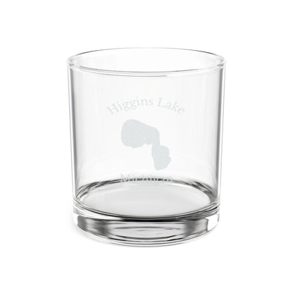 Michigan  Higgins  Lake  Engraved  Whiskey  Glass  other  position  view  from  front  10.5oz.webp