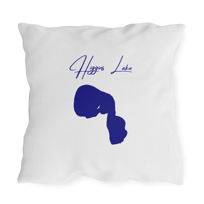 Michigan  Higgins  Lake  Outdoor  Pillow  back  position  view  from  back  20  x  20.webp
