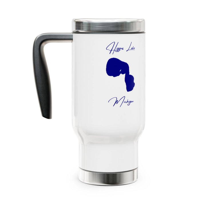 Michigan  Higgins  Lake  Travel  Mug  other  position  view  from  left  14oz.webp