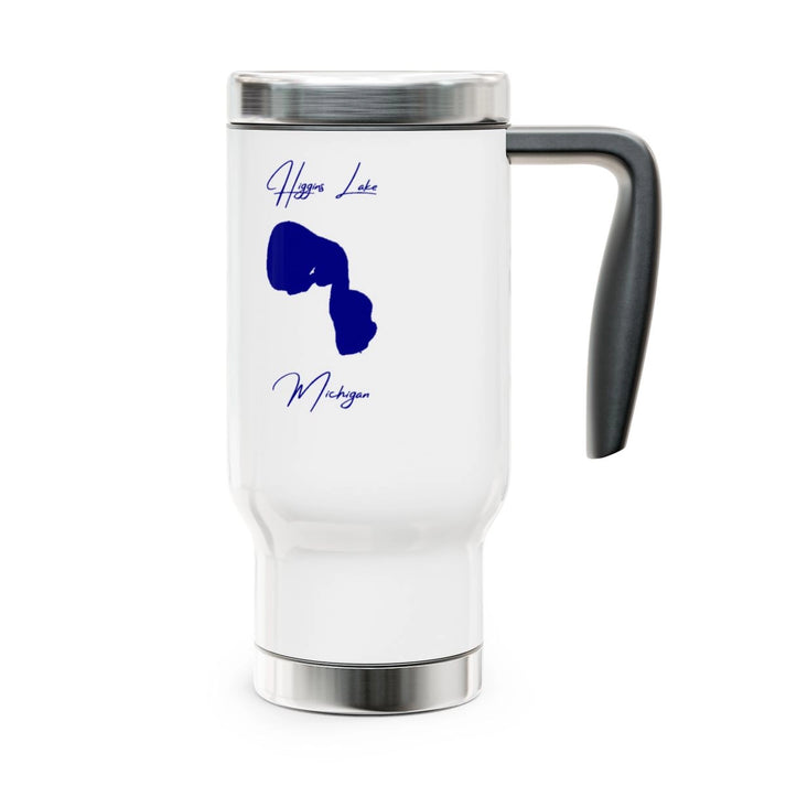 Michigan  Higgins  Lake  Travel  Mug  other  position  view  from  right  14oz.webp
