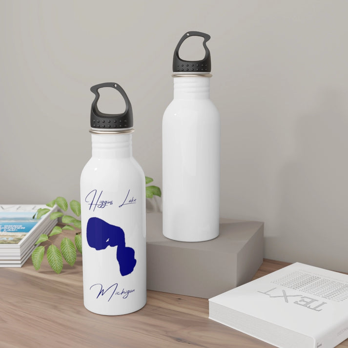 Michigan  Higgins  Lake  Water  bottle  other  position  view  from  context-2  white.webp