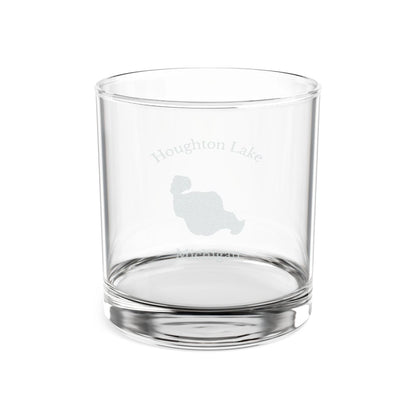 Michigan  Houghton  Lake  Engraved  Whiskey  Glass  other  position  view  from  front  10.5oz.webp