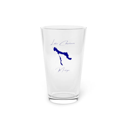 Michigan  Lake  Charlevoix  16oz  Pint  Glass  front  position  view  from  front  16oz.webp