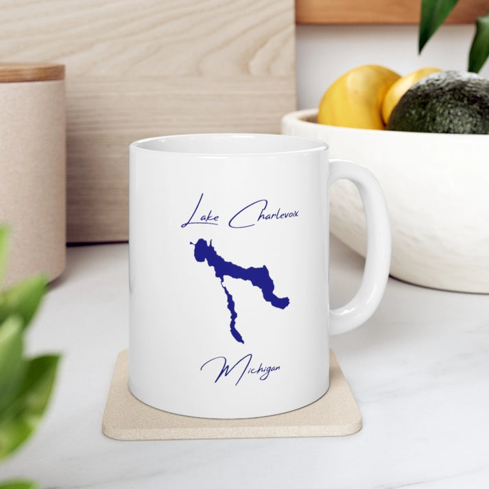 Michigan  Lake  Charlevoix  Ceramic  Mug  other  position  view  from  context-4  11oz.webp