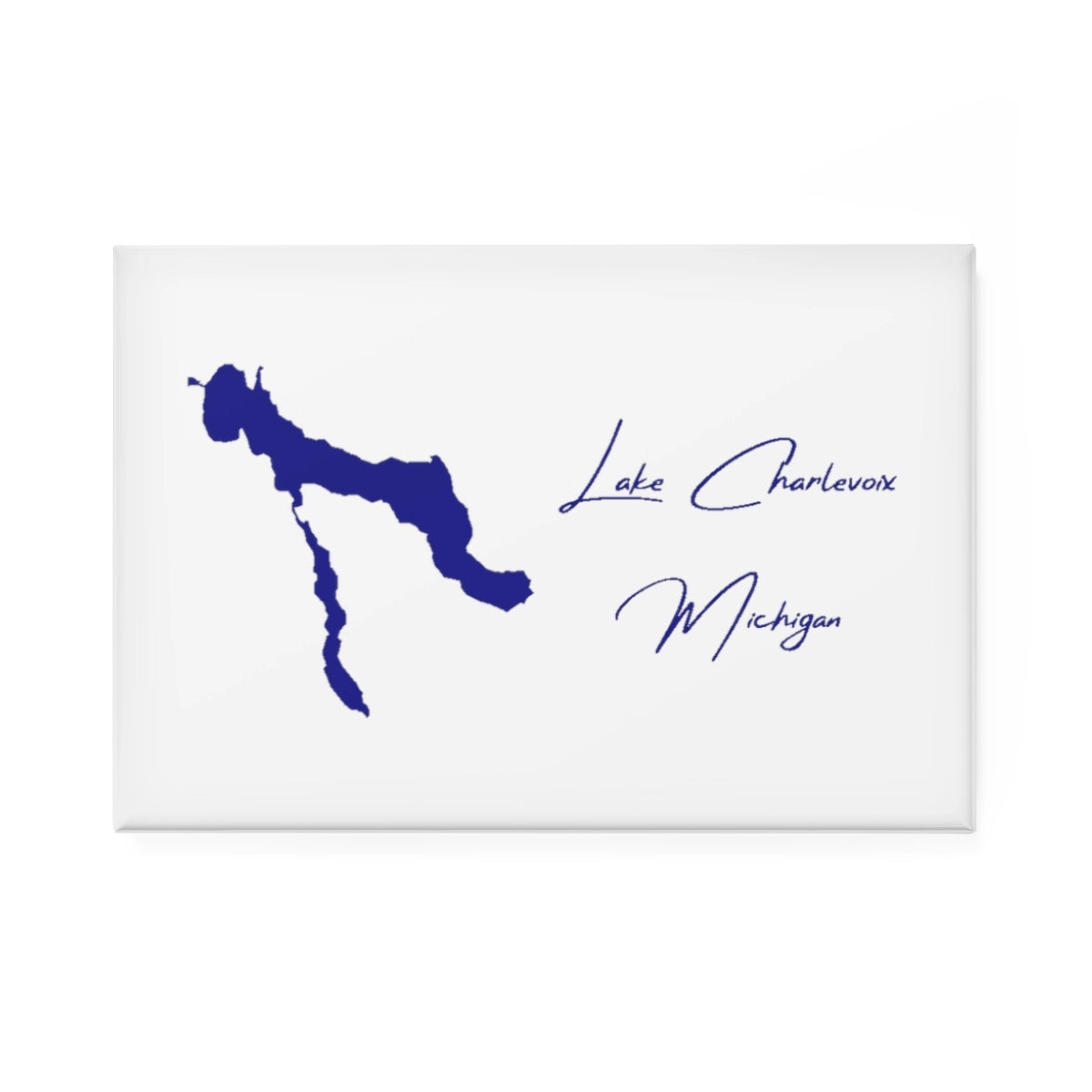 Michigan  Lake  Charlevoix  Magnet  front  position  view  from  front  2  x  3.webp