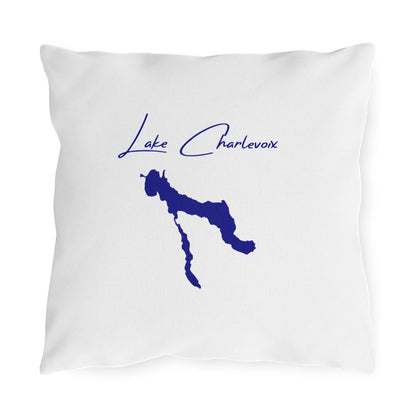 Michigan  Lake  Charlevoix  Outdoor  Pillow  front  position  view  from  front  16  x  16.webp