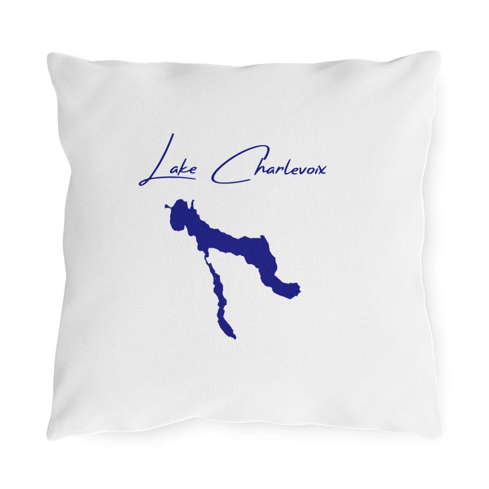 Michigan  Lake  Charlevoix  Outdoor  Pillow  front  position  view  from  front  16  x  16.webp