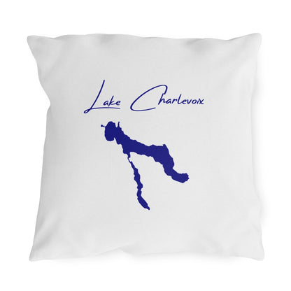 Michigan  Lake  Charlevoix  Outdoor  Pillow  front  position  view  from  front  18  x  18.webp