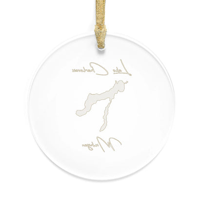 Michigan  Lake  Charlevoix  Tree  Ornament  other  position  view  from  back  round.webp