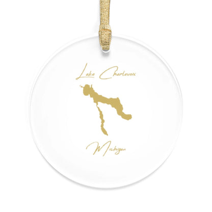 Michigan  Lake  Charlevoix  Tree  Ornament  other  position  view  from  front  round.webp