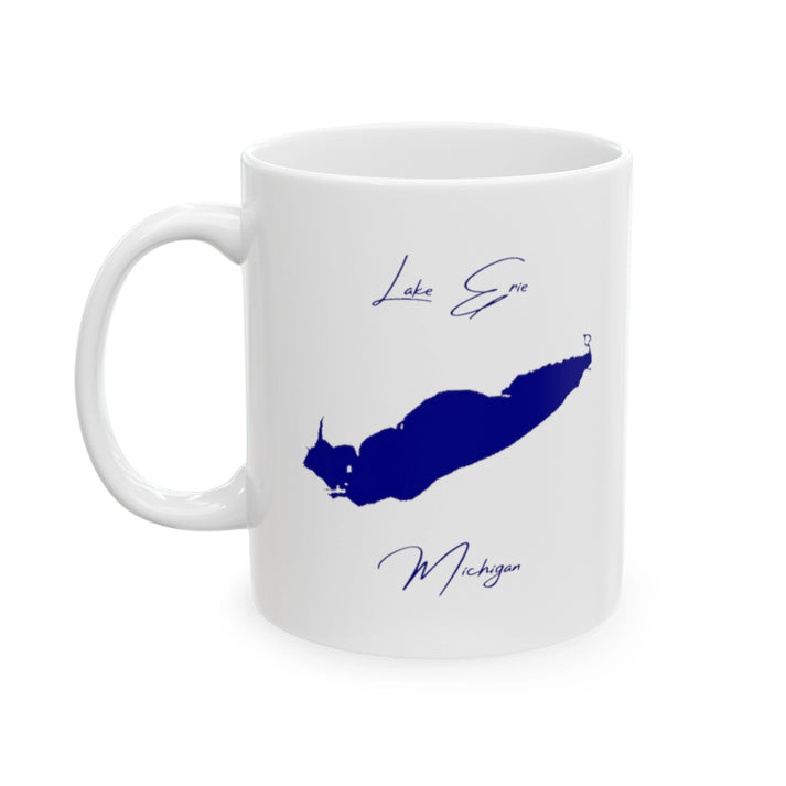 Michigan  Lake  Erie  Ceramic  Mug  other  position  view  from  left  11oz.webp