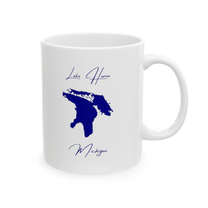 Michigan  Lake  Huron  Ceramic  Mug  other  position  view  from  right  11oz.webp