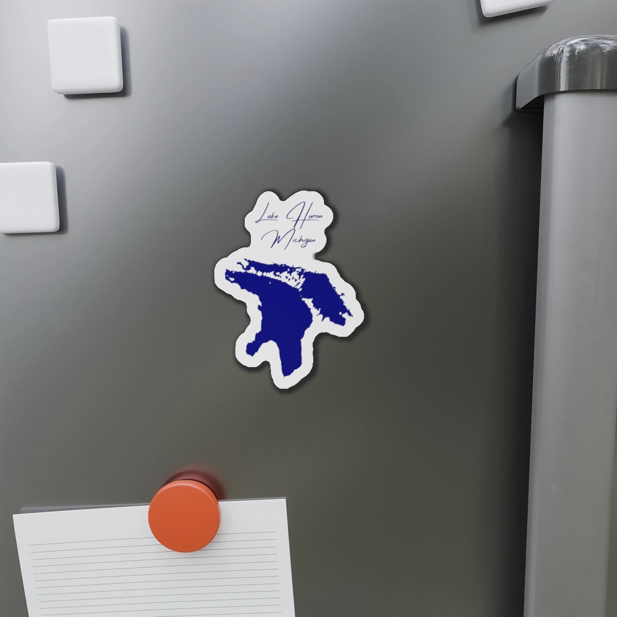 Michigan  Lake  Huron  Die  Cut  Magnet  front  position  view  from  context-1  4  x  4.webp