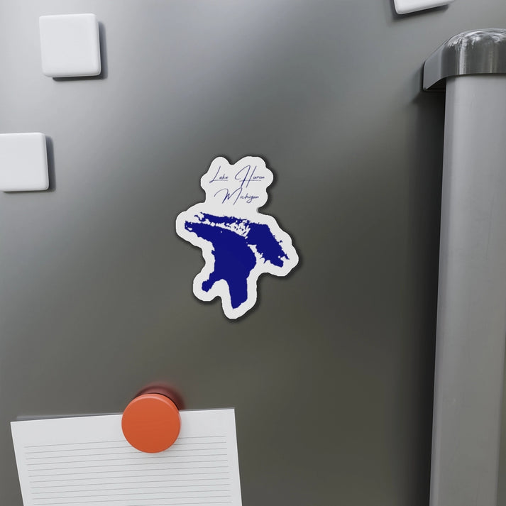 Michigan  Lake  Huron  Die  Cut  Magnet  front  position  view  from  context-1  4  x  4.webp