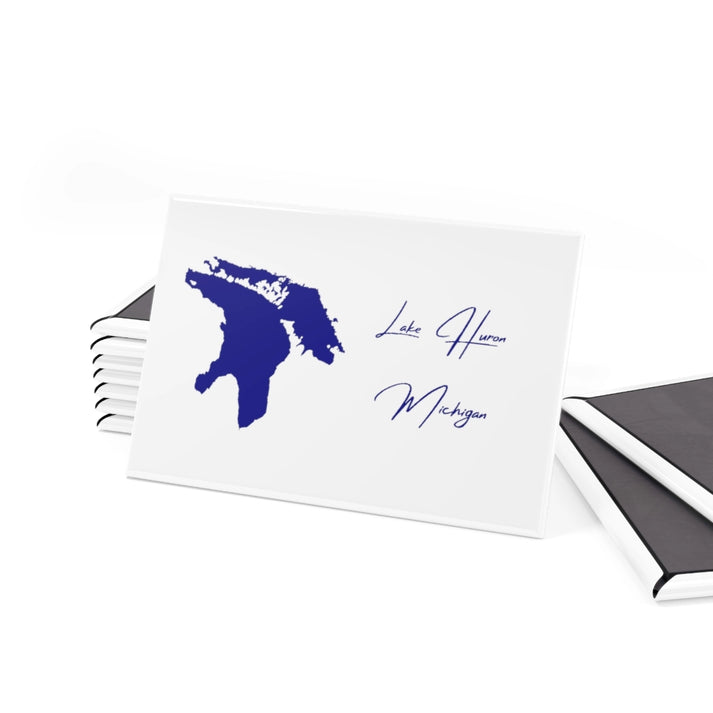 Michigan  Lake  Huron  Magnet  front  position  view  from  set  2  x  3.webp