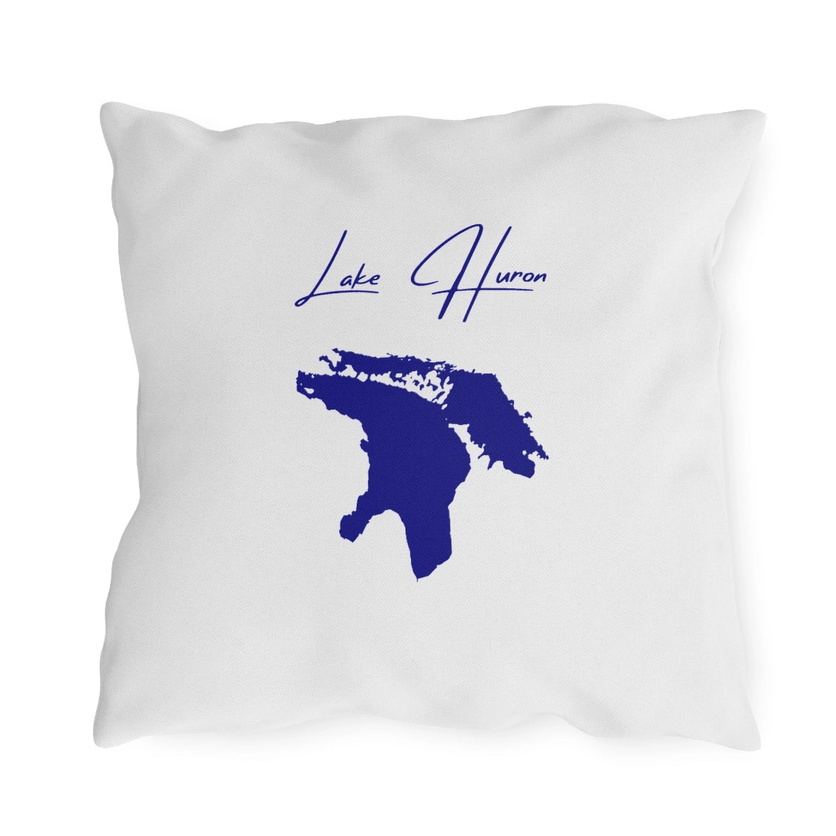 Michigan  Lake  Huron  Outdoor  Pillow  back  position  view  from  back  18  x  18.webp