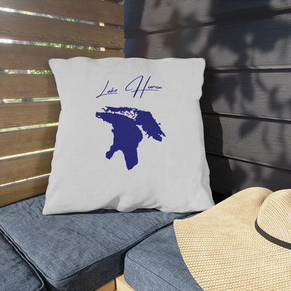 Michigan  Lake  Huron  Outdoor  Pillow  front  position  view  from  context-1  20  x  20.webp