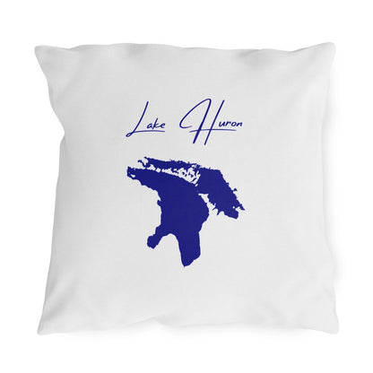 Michigan  Lake  Huron  Outdoor  Pillow  front  position  view  from  front  18  x  18.webp