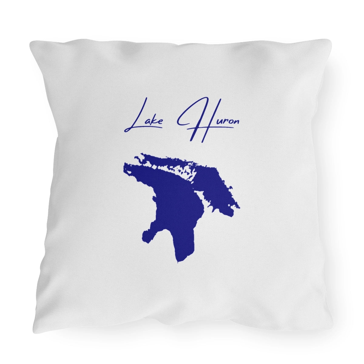 Michigan  Lake  Huron  Outdoor  Pillow  front  position  view  from  front  20  x  20.webp