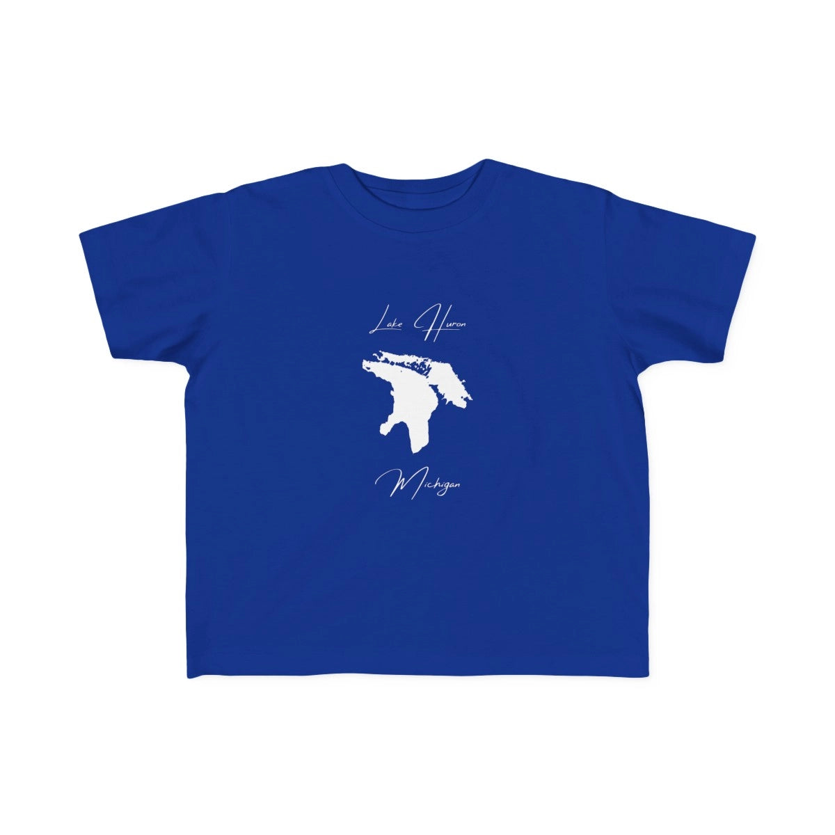 Michigan  Lake  Huron  Toddler  T-shirt  front  position  view  from  front  royal.webp