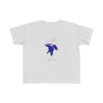 Michigan  Lake  Huron  Toddler  T-shirt  front  position  view  from  front  silver.webp