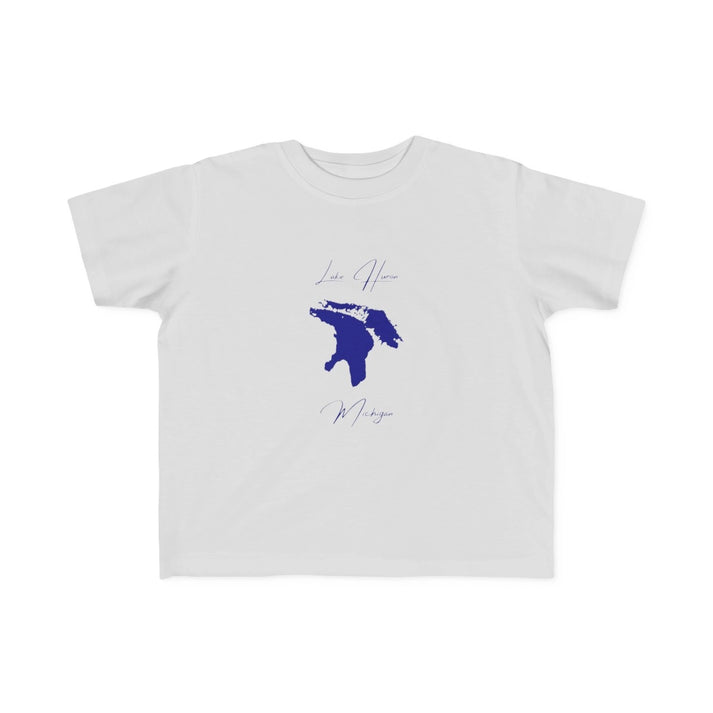 Michigan  Lake  Huron  Toddler  T-shirt  front  position  view  from  front  silver.webp