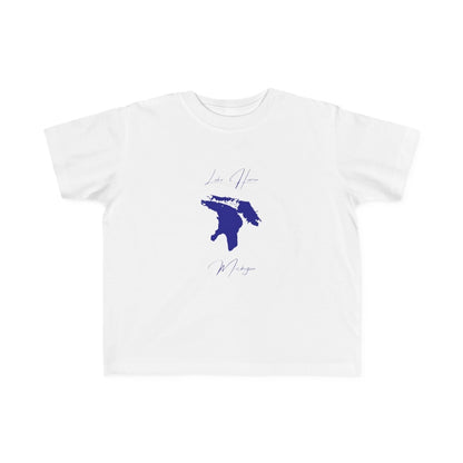 Michigan  Lake  Huron  Toddler  T-shirt  front  position  view  from  front  white.webp