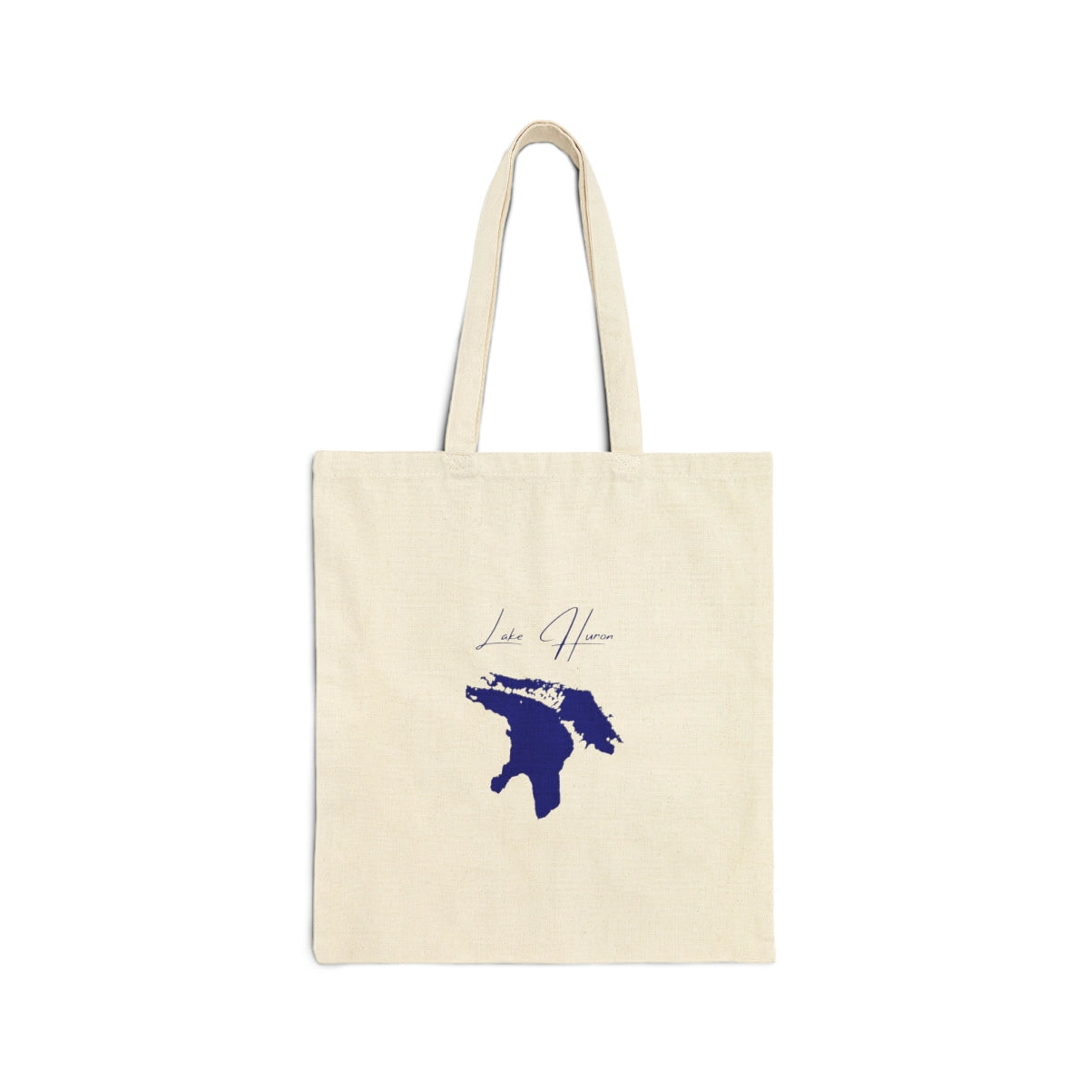 Michigan  Lake  Huron  Tote  Bag  back  position  view  from  back  15  x  16.webp