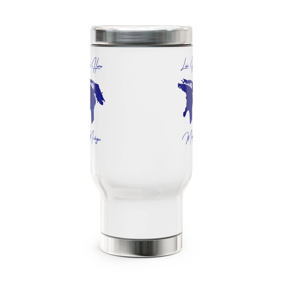 Michigan  Lake  Huron  Travel  Mug  other  position  view  from  front  14oz.webp