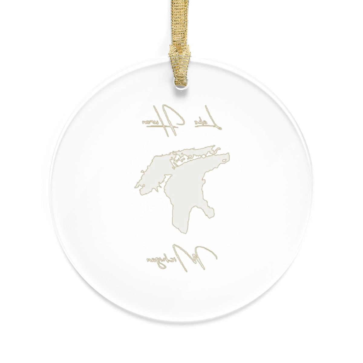Michigan  Lake  Huron  Tree  Ornament  other  position  view  from  back  round.webp