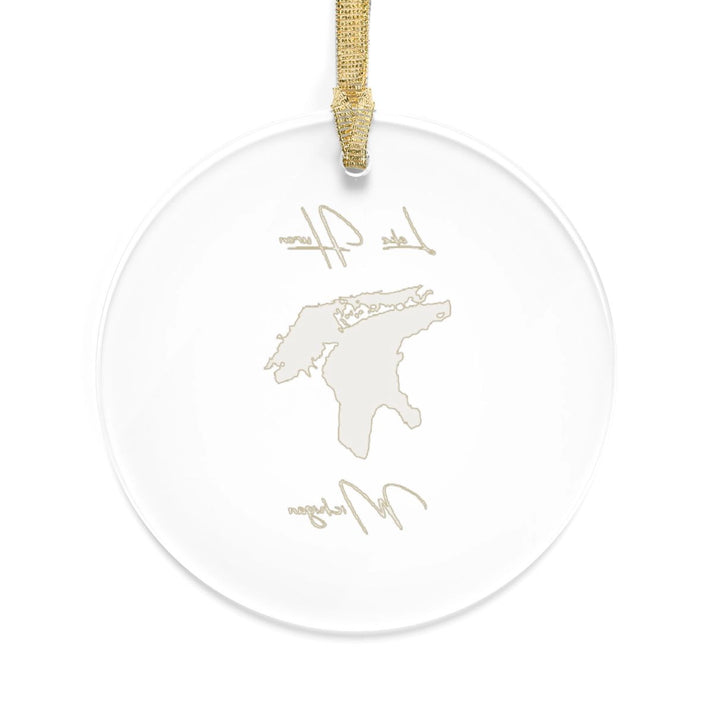 Michigan  Lake  Huron  Tree  Ornament  other  position  view  from  back  round.webp