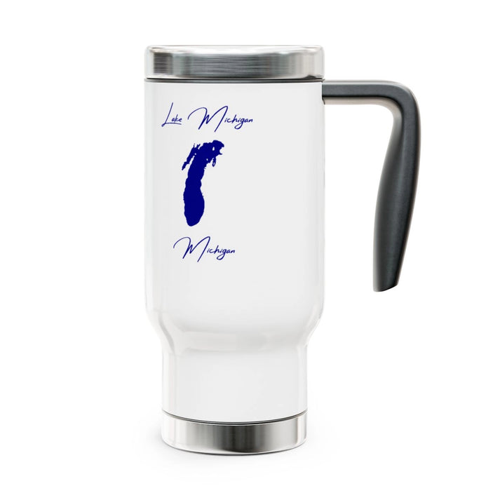 Michigan  Lake  Michigan  Travel  Mug  other  position  view  from  right  14oz.webp
