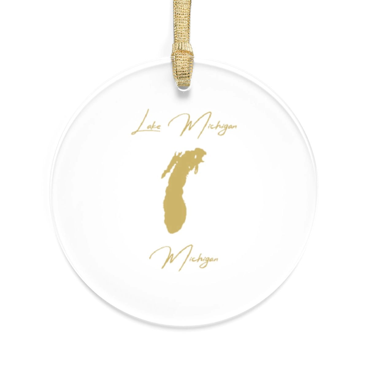 Michigan  Lake  Michigan  Tree  Ornament  other  position  view  from  front  round.webp