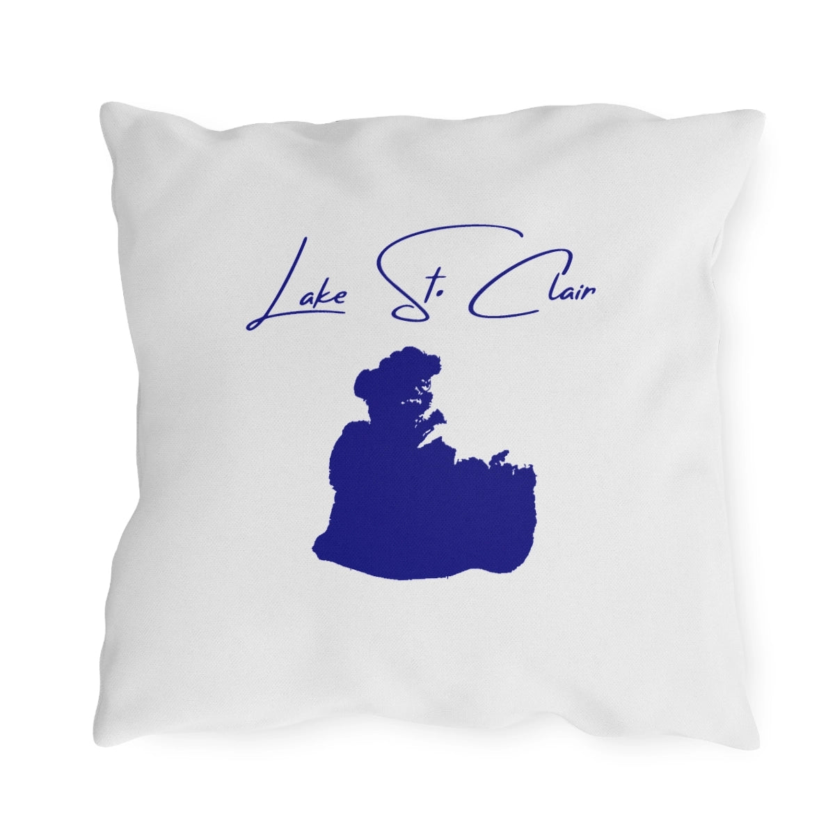 Michigan  Lake  St.  Clair  Outdoor  Pillow  back  position  view  from  back  18  x  18.webp