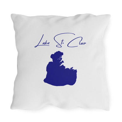 Michigan  Lake  St.  Clair  Outdoor  Pillow  back  position  view  from  back  20  x  20.webp